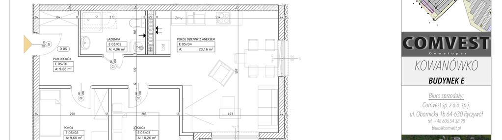 Mieszkanie w inwestycji: Kowanówko