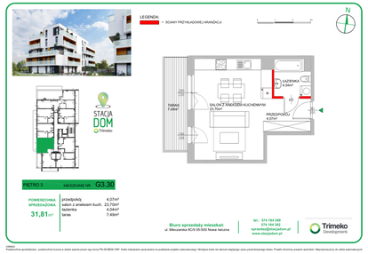 Mieszkanie w inwestycji: Stacja Dom etap VI