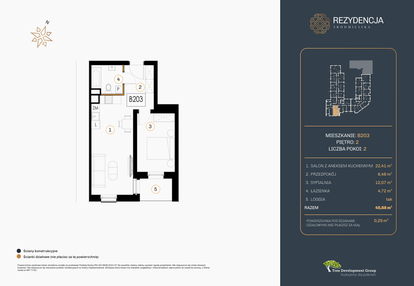 Mieszkanie w inwestycji: Rezydencja Śródmiejska