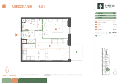 Mieszkanie w inwestycji: Casa Feliz Portowa