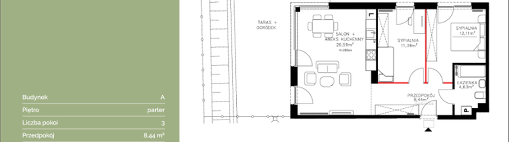 Mieszkanie w inwestycji: Stawowa Residence - etap V