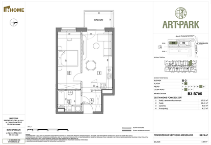 Mieszkanie w inwestycji: Inhome Osiedle ArtPark etap I