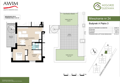 Mieszkanie w inwestycji: Wzgórze Gustawa
