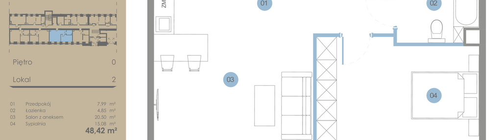 Mieszkanie w inwestycji: Oficyna - mieszkania