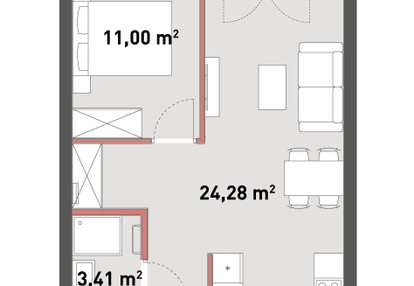 Mieszkanie w inwestycji: Żelazna 54