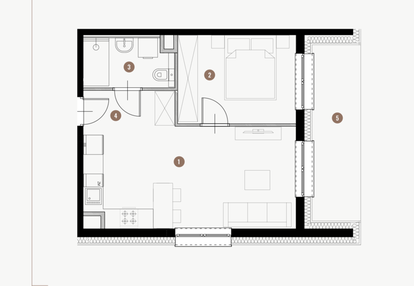 Mieszkanie w inwestycji: Tuwima Apartments