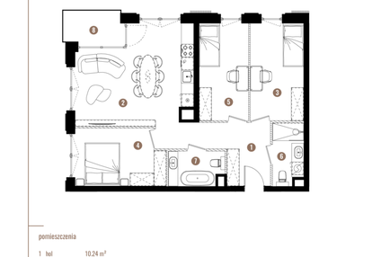Mieszkanie w inwestycji: Apartamenty Reytana bud. F