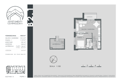 Mieszkanie w inwestycji: Apartamenty Czarnoleska