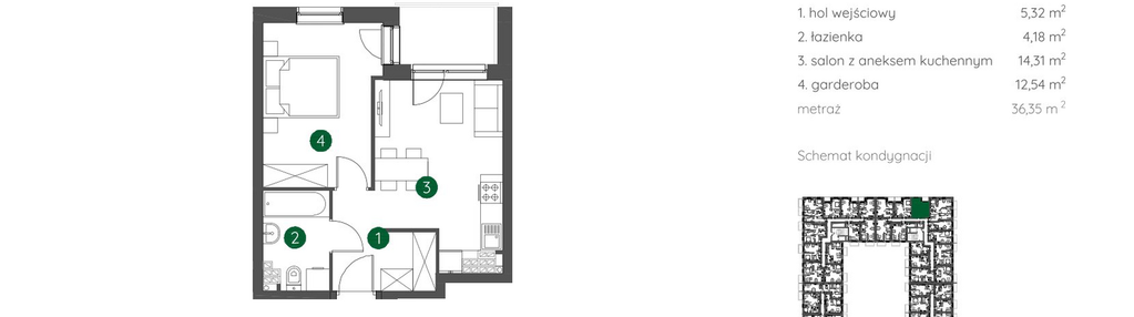 Mieszkanie w inwestycji: Murapol Gardenia