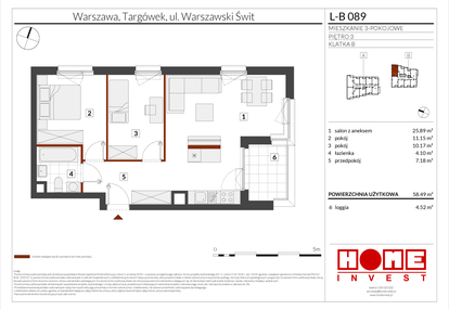 Mieszkanie w inwestycji: Warszawski Świt etap XII