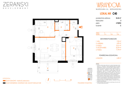 Mieszkanie w inwestycji: Werandova