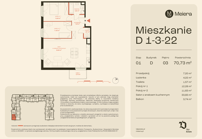 Mieszkanie w inwestycji: Osiedle Meiera