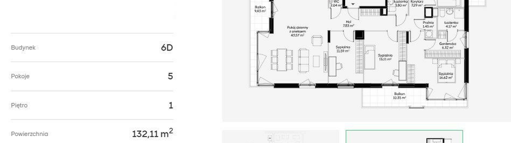 Mieszkanie w inwestycji: Jaśminowy Mokotów etap VI