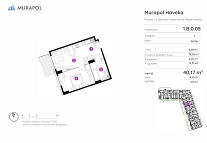 Mieszkanie w inwestycji: Murapol Havelia