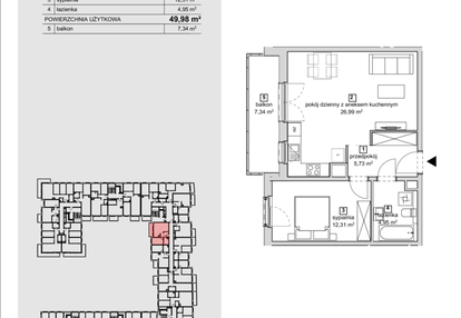 Mieszkanie w inwestycji: Naramowice Odnova