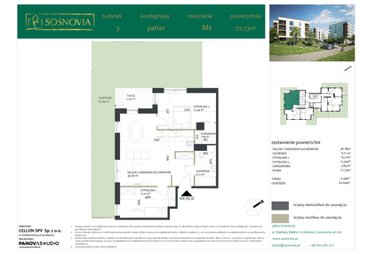 Mieszkanie w inwestycji: Sosnovia