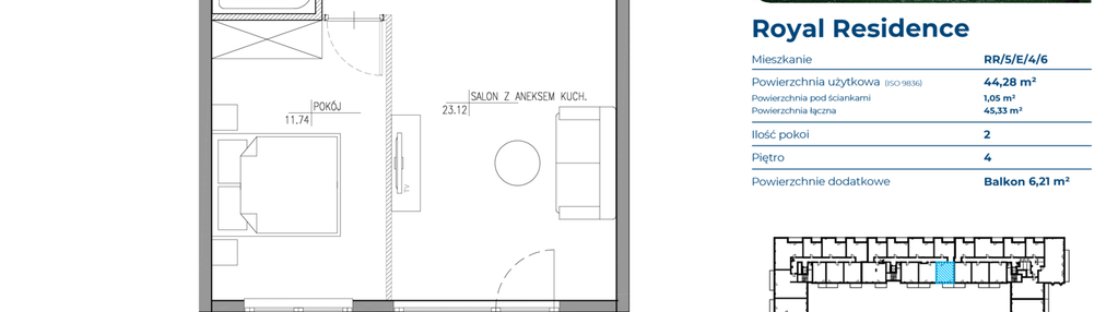 Mieszkanie w inwestycji: Royal Residence 5