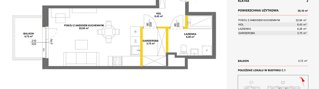 Mieszkanie w inwestycji: Miasteczko Julianów etap 2