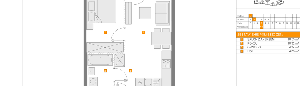 Mieszkanie w inwestycji: Apartamenty Literacka etap 2.2