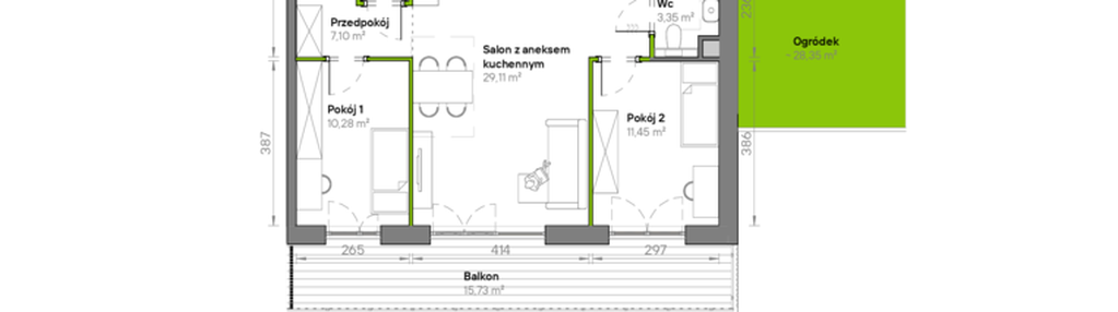 Mieszkanie w inwestycji: Żywiecka Vita