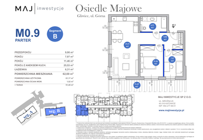 Mieszkanie w inwestycji: Osiedle Majowe 2.0
