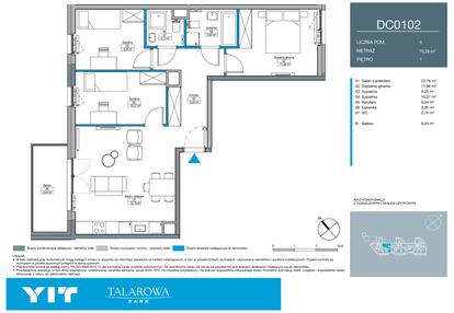 Mieszkanie w inwestycji: Talarowa Park II