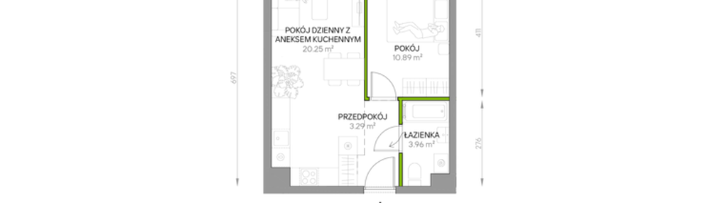 Mieszkanie w inwestycji: Południe Vita