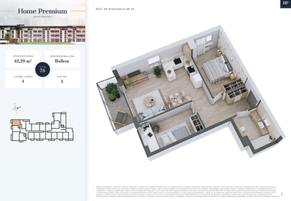 Mieszkanie w inwestycji: Apartamenty Home Premium etap 2