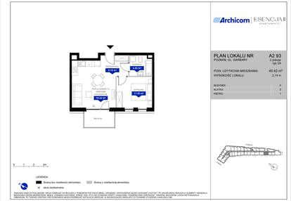 Mieszkanie w inwestycji: Apartamenty Esencja II