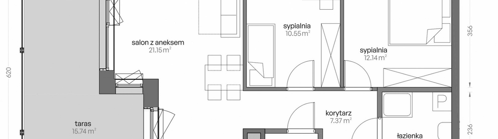 Mieszkanie w inwestycji: Sikorskiego Vita