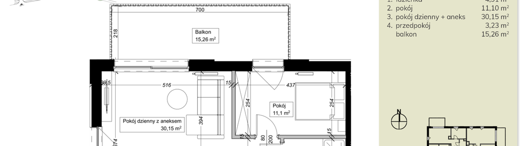 Mieszkanie w inwestycji: Apartamenty przy Parku Szczytnickim