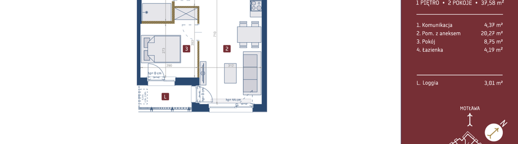 Mieszkanie w inwestycji: GEDANIA Riverside Living - apartamenty inwestycyjne
