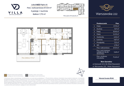 Mieszkanie w inwestycji: Warszawska 222