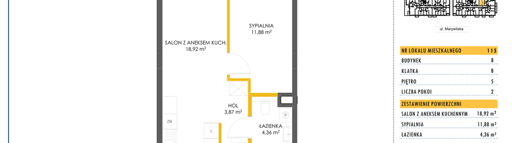Mieszkanie w inwestycji: Impuls Marywilska