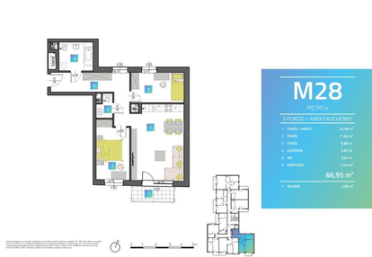 Mieszkanie w inwestycji: Mi9