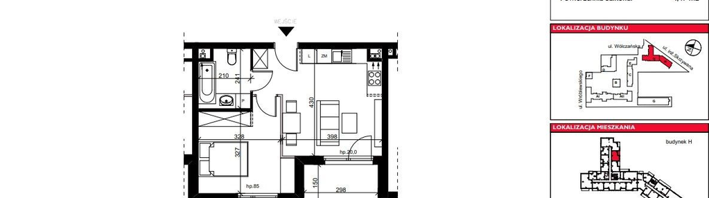 Mieszkanie w inwestycji: ART MODERN etap III - bud. H