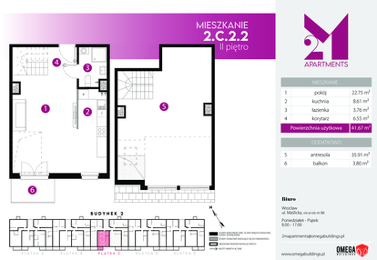 Mieszkanie w inwestycji: 2M Apartments Etap III