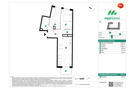 Mieszkanie w inwestycji: Osiedle Międzyleska - etap II