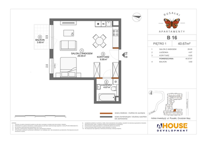 Mieszkanie w inwestycji: Apartamenty Rusałki