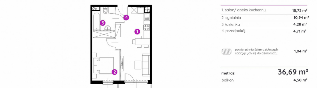 Mieszkanie w inwestycji: Murapol Agosto