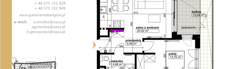 Mieszkanie w inwestycji: Panorama Bańgów Etap II