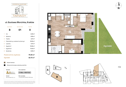 Mieszkanie w inwestycji: Krzesławickie Tarasy
