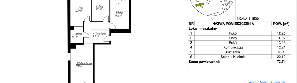 Mieszkanie w inwestycji: Jasielska 8C etap II
