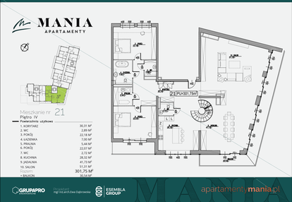 Mieszkanie w inwestycji: MANIA Apartamenty