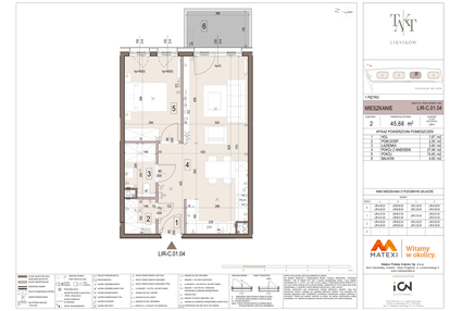 Mieszkanie w inwestycji: Takt Lirników
