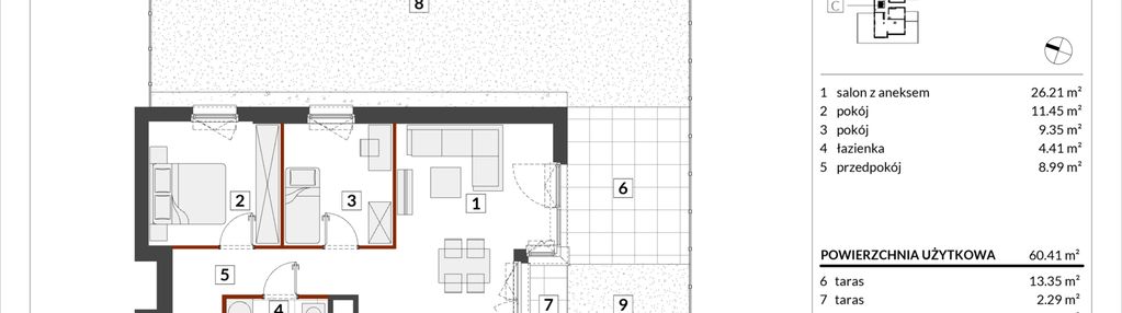 Mieszkanie w inwestycji: Warszawski Świt etap XI