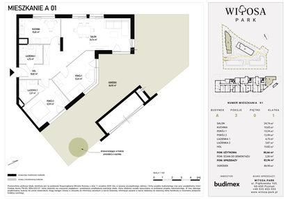 Mieszkanie w inwestycji: Witosa Park