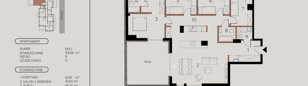 Mieszkanie w inwestycji: Lipowa 43