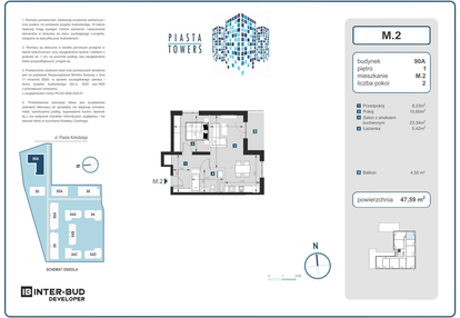 Mieszkanie w inwestycji: Piasta Towers bud. 90A