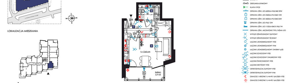 Mieszkanie w inwestycji: Chodźki Residence 2